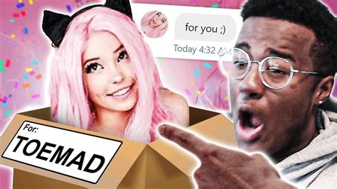 twomad belle delphine|Belle Delphine mailed ME HER *********!!!!!